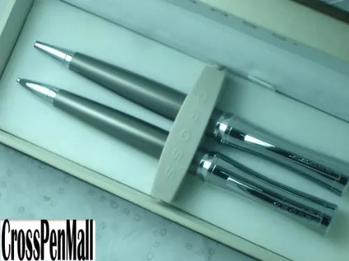 Cross Parasol Titanium Plate Pen Pencil Set - crosspenmall.com