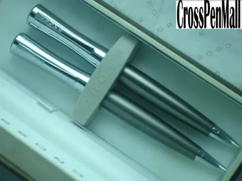 Cross Parasol Titanium Plate Pen Pencil Set - crosspenmall.com