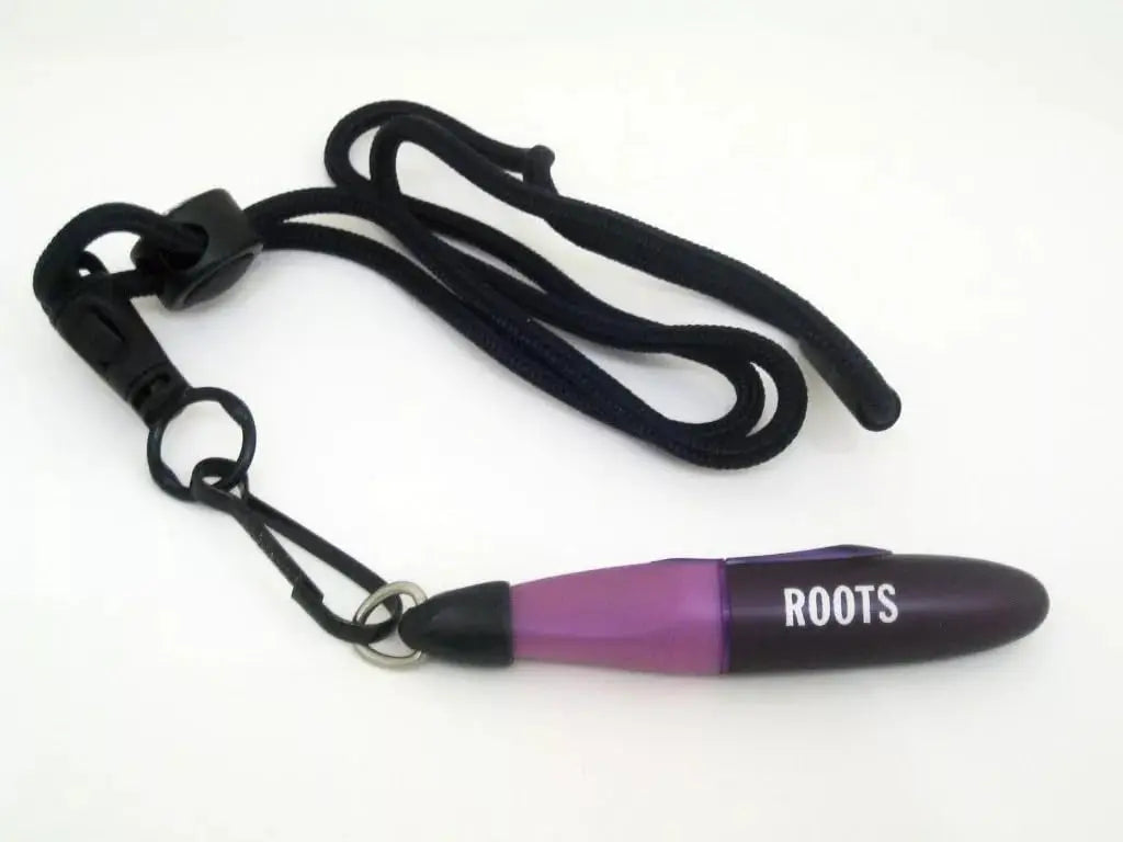 Cross Roots Cosmic Purple Rollerball Ion Pen, USA Made, with Keyclip and Lanyard Cross