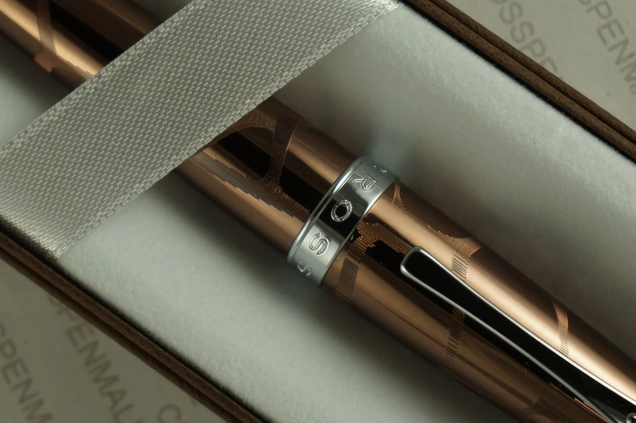 Cross Sauvage Luxurious Tourmaline Lacquer Over an Engraved Giraffe Pattern Ballpoint Pen Cross