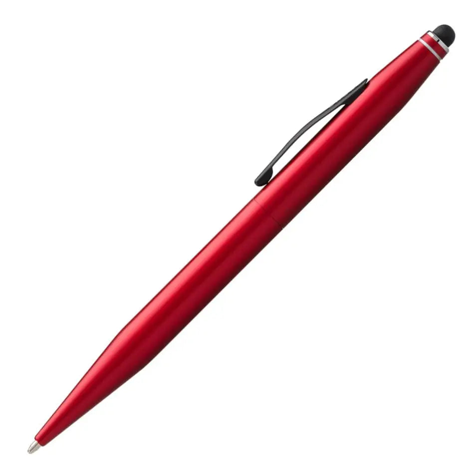 Cross Tech2 Matte Red Refillable Ballpoint Pen with 2 Ballpoint Refills and 2 Stylus refills Cross