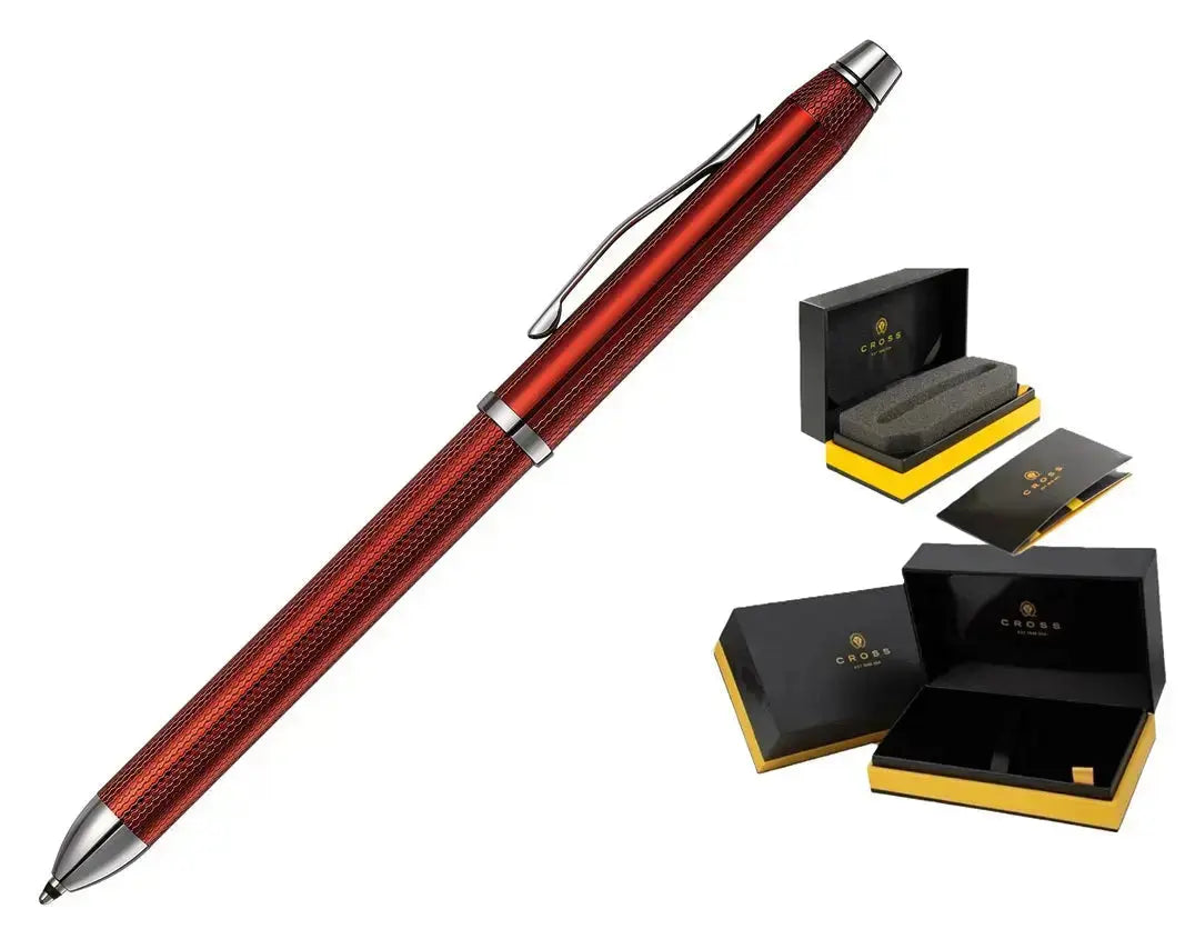 Cross Tech3+ PVD Multifunction Pen with Stylus and 0.5mm Lead Cross