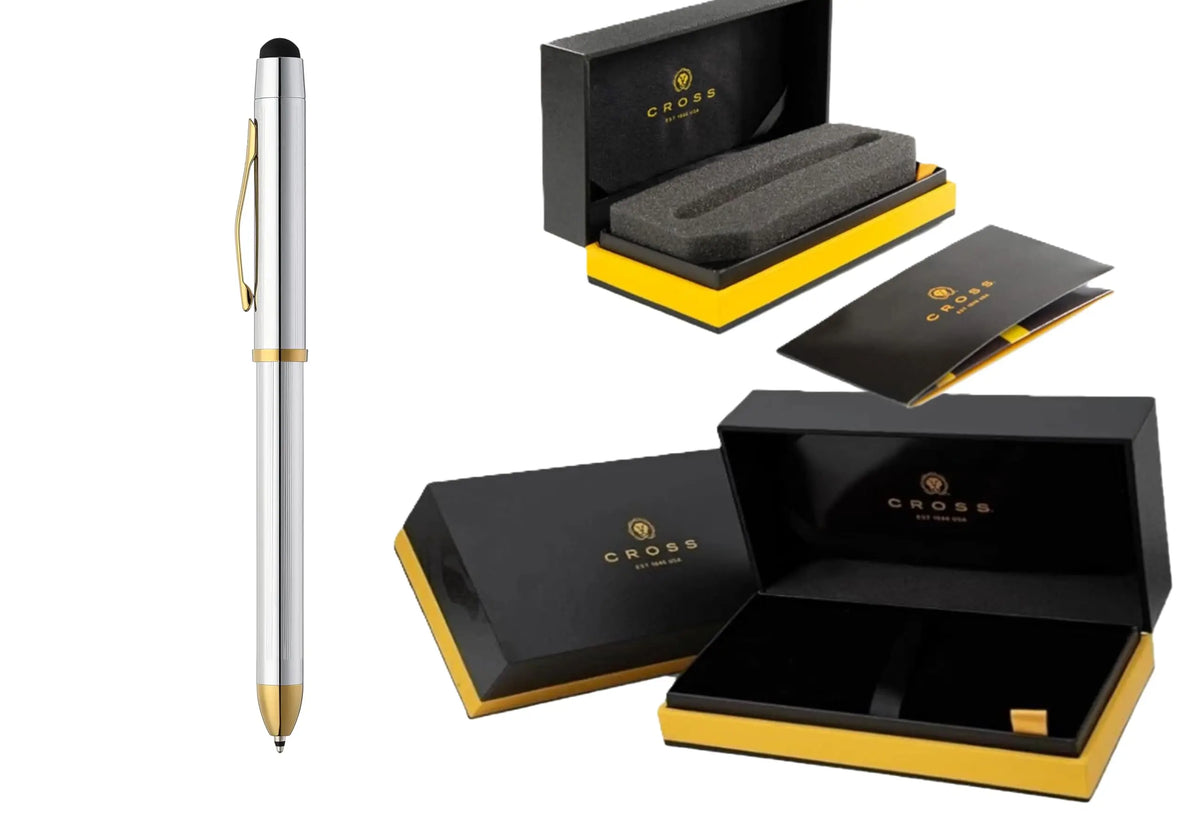 Cross Tech3+ Special Edition Medalist Pen with Precision-Cut Incised Lines cross