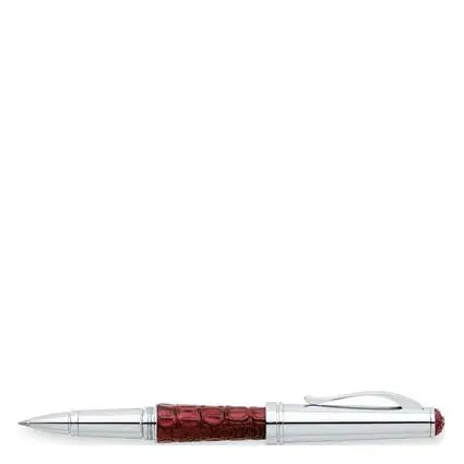 Cross Torero Bordeaux Croc Rollerball Pen - AT0545-2 - crosspenmall.com