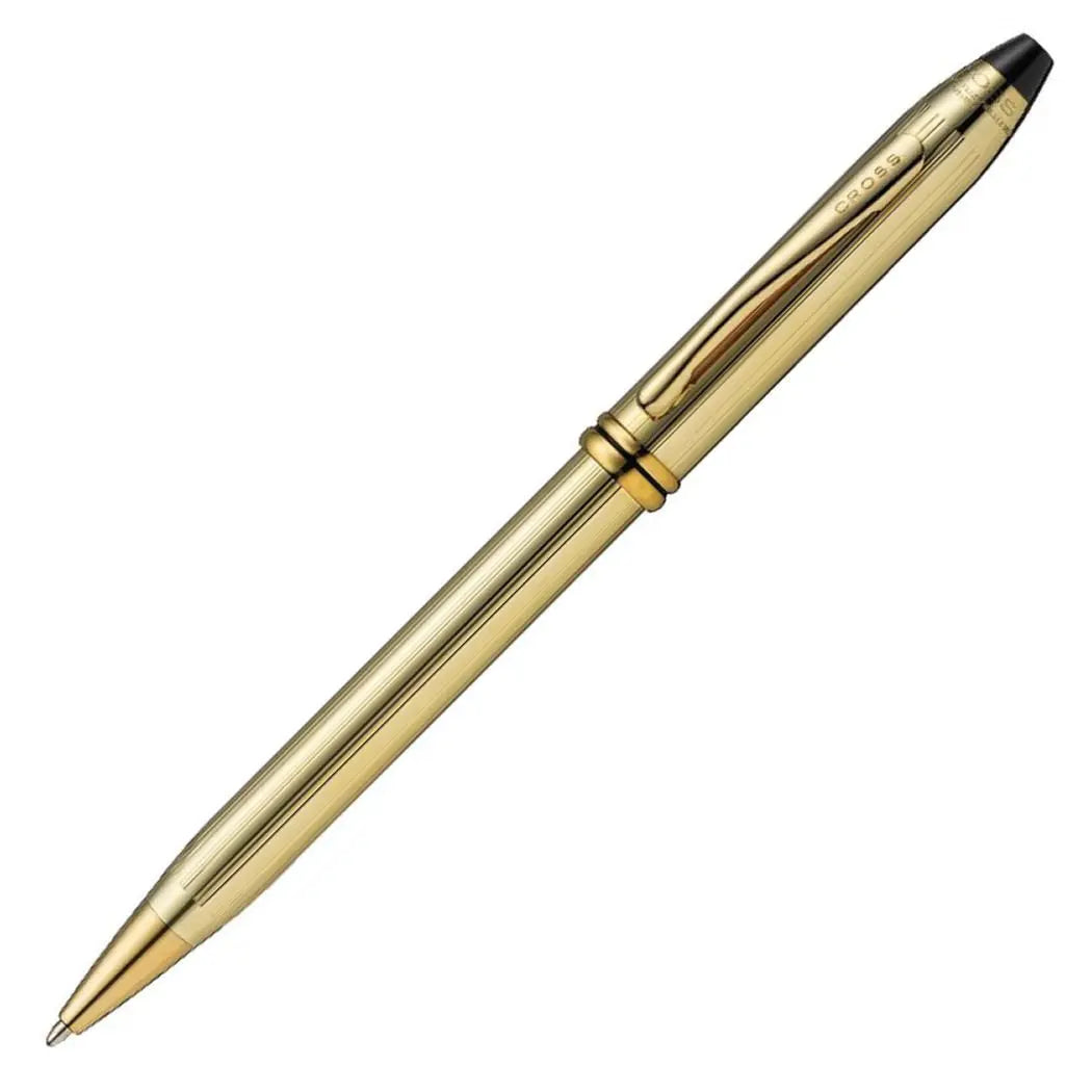 Cross Townsend Ballpoint Pen - 10 Carat Gold Cross