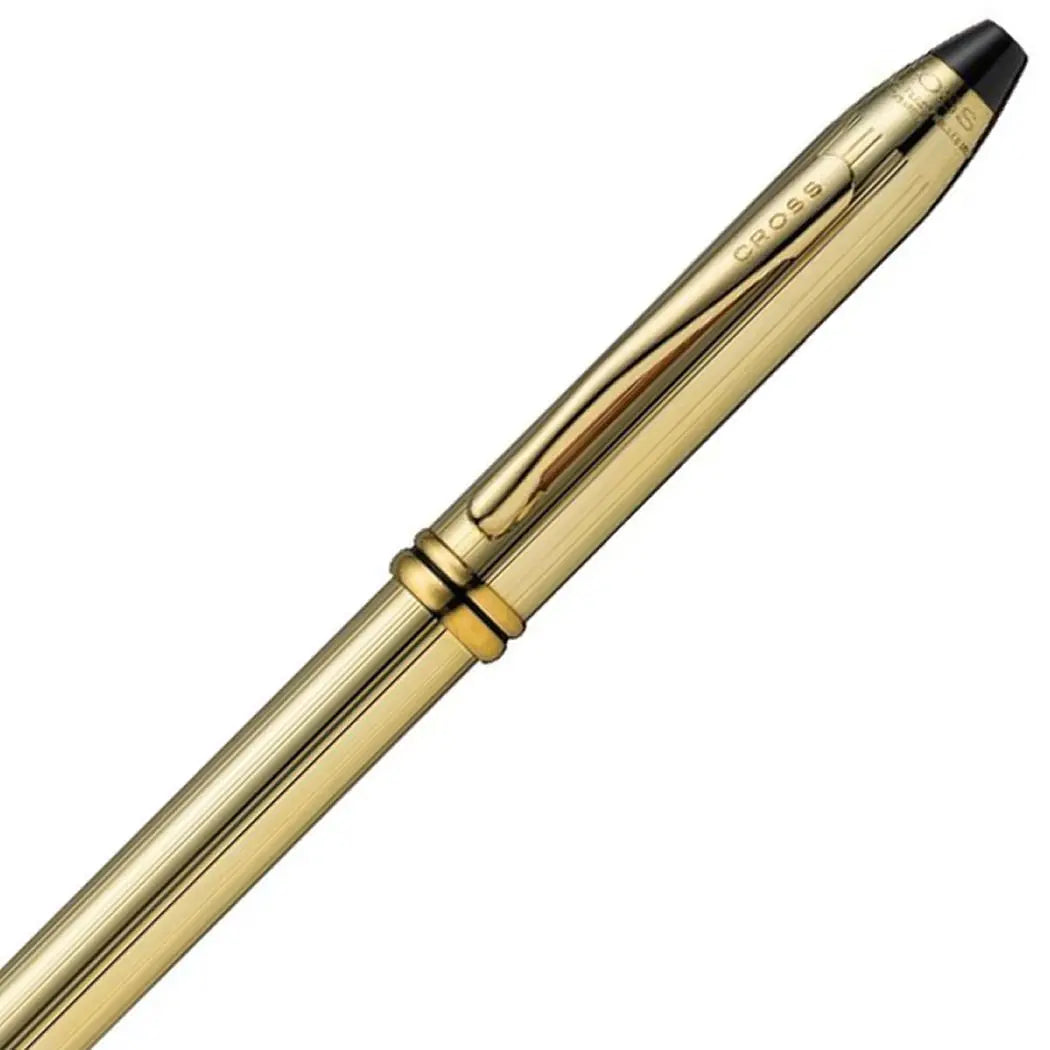 Cross Townsend Ballpoint Pen - 10 Carat Gold Cross