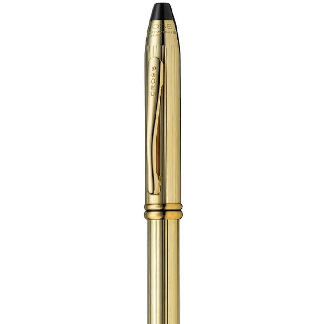 Cross Townsend Ballpoint Pen - 10 Carat Gold Cross