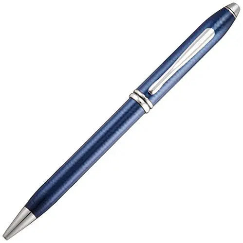 Cross Townsend Ballpoint Pen - Quartz Blue Cross