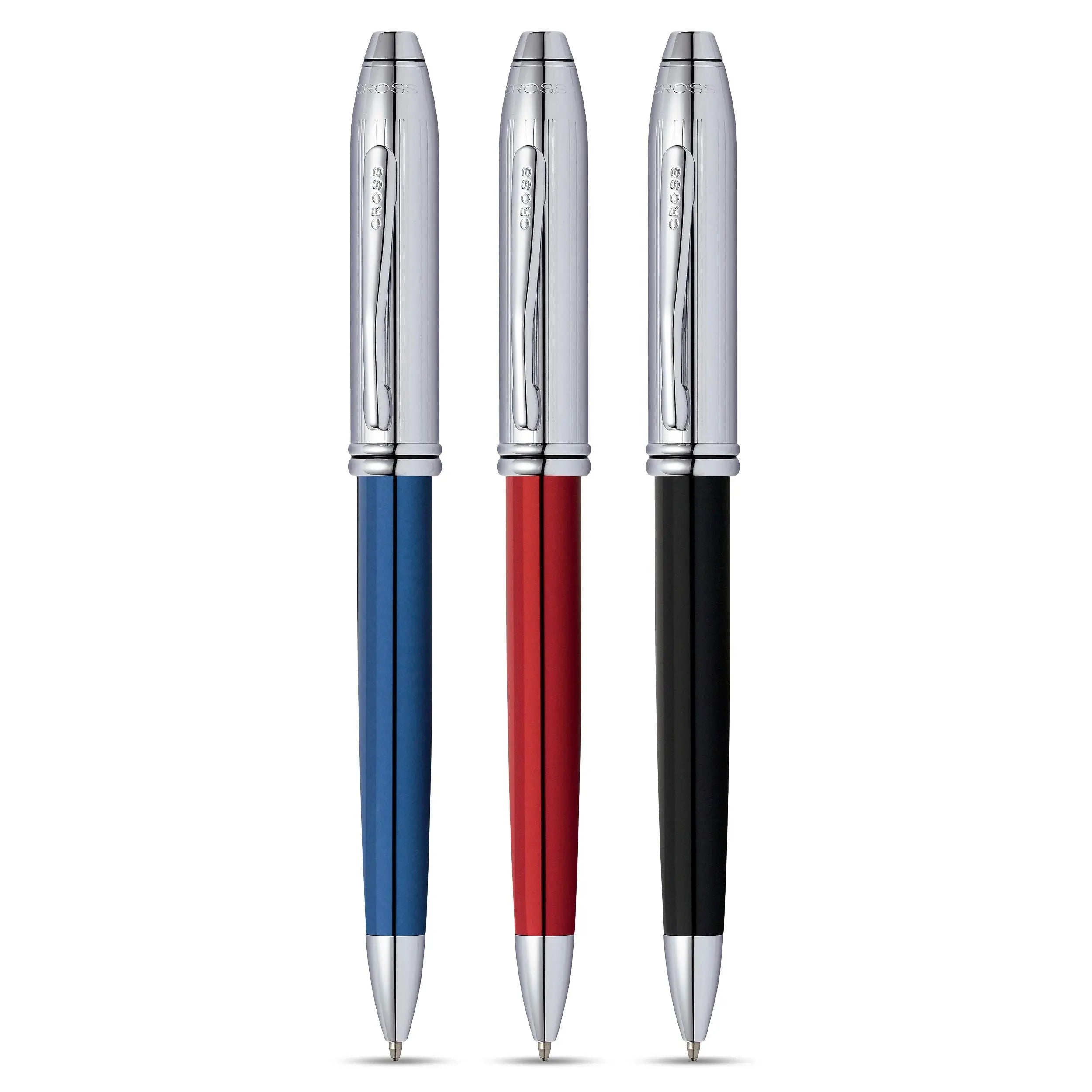 Cross Townsend Limited Edition Ballpoint Pen - Red Chrome Cross