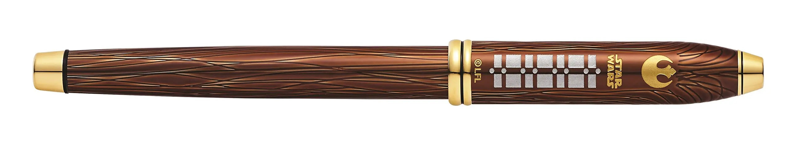 Cross Townsend Star Wars Limited Edition Chewbacca Fountain Pen with Solid 18KT Gold Medium Nib Cross