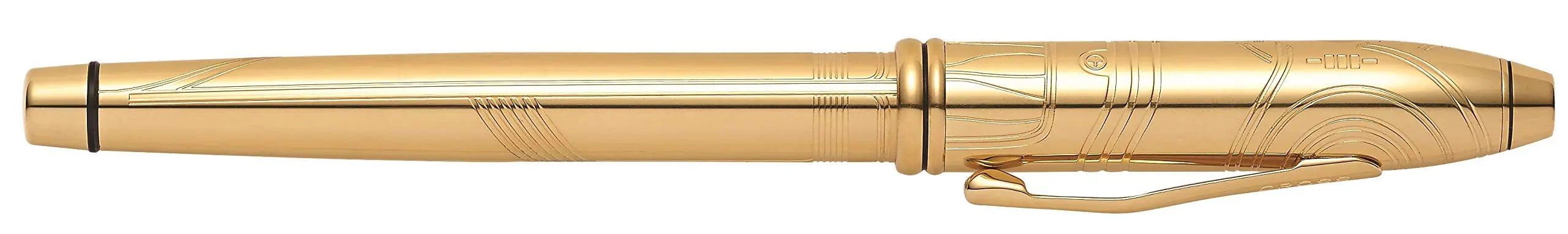 Cross Townsend Star Wars Limited-Edition Fountain Pen, 23 Carat Gold Plated Appointments, Fine Nib - C-3PO Cross