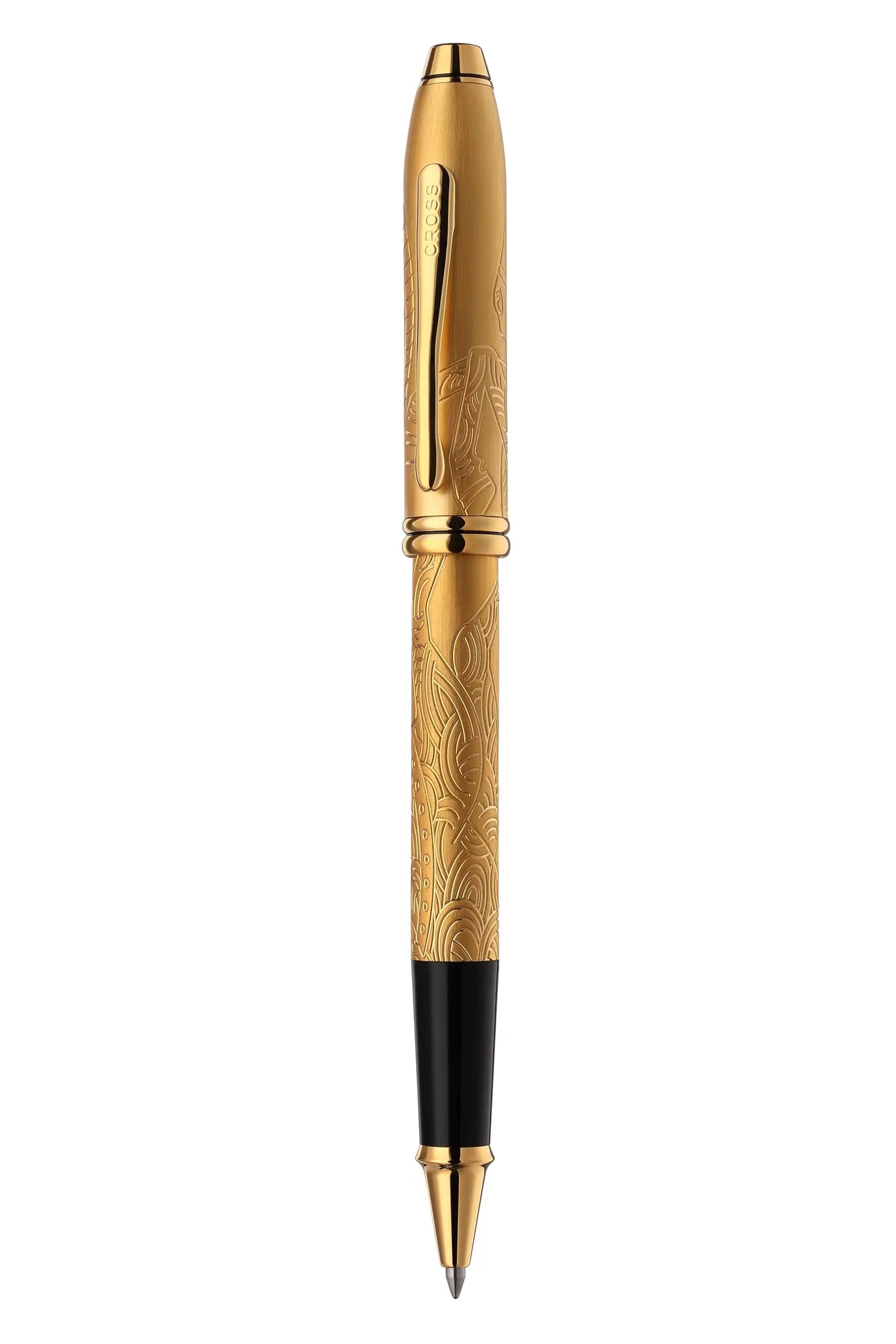 Cross Townsend® Limited Collection Zodiac Year of the Horse Selectip Rollerball Pen, 23KT Gold-plated with Gold-plated Appointments in Luxury Gift Box Cross