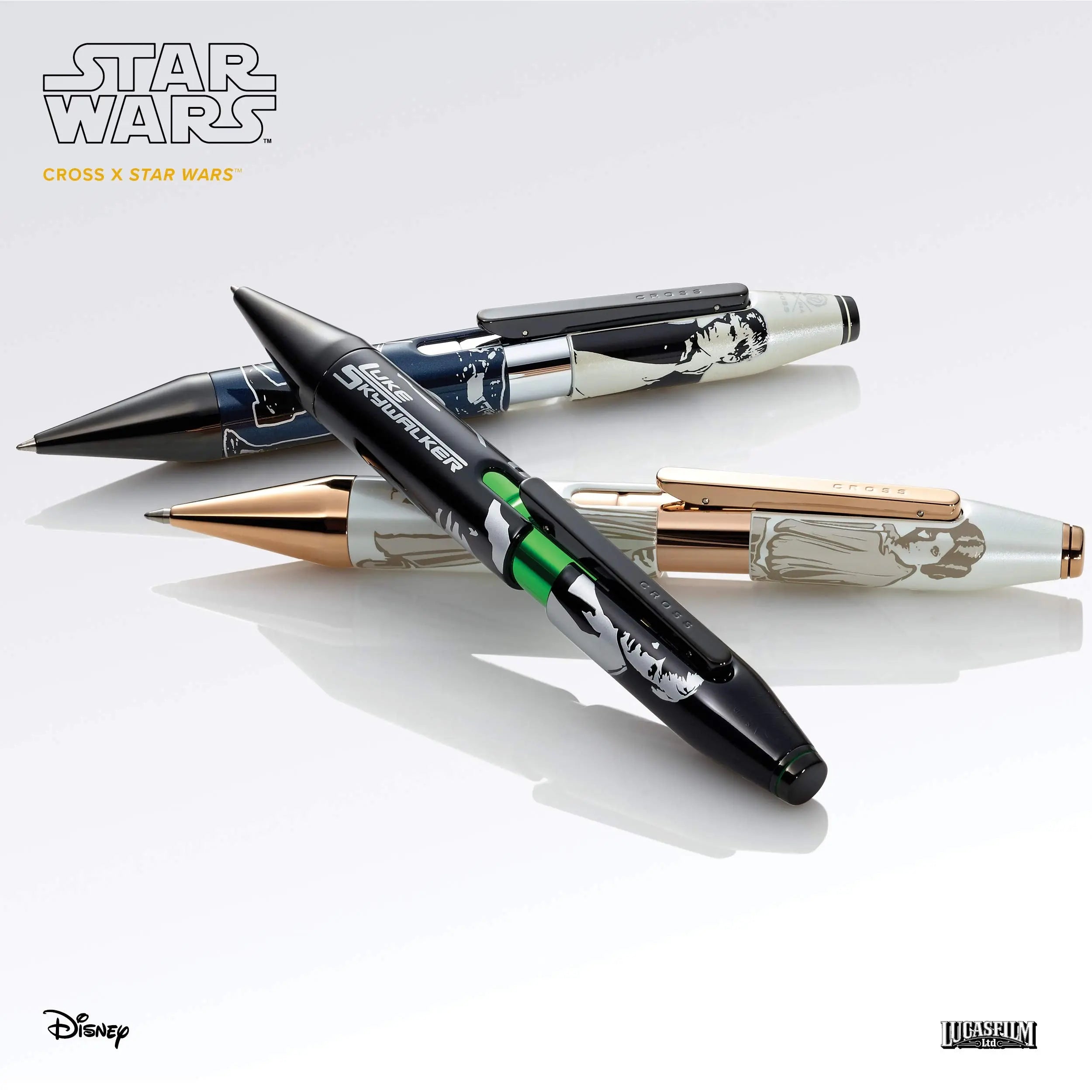 Cross X Star Wars Refillable Rollerball Pen, includes Premium Gift Box - Han Solo Cross