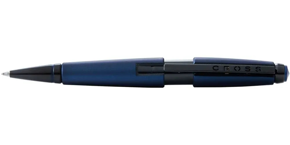 Edge Matte Blue Lacquer Gel Rollerball Pen Cross