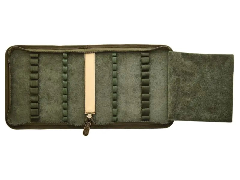 Esterbrook Canvas Collection - 20 Pen Zipper Case - Army Green Esterbrook