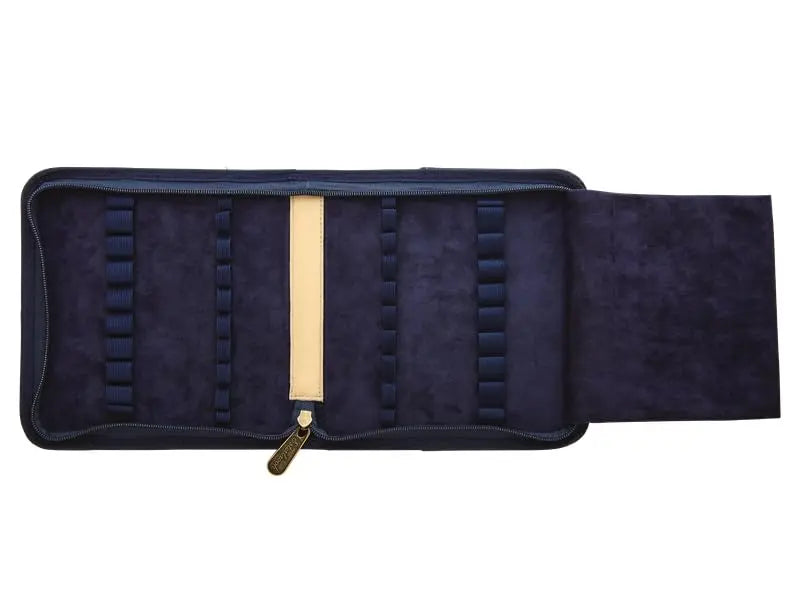 Esterbrook Canvas Collection - 20 Pen Zipper Case - Navy Blue Esterbrook