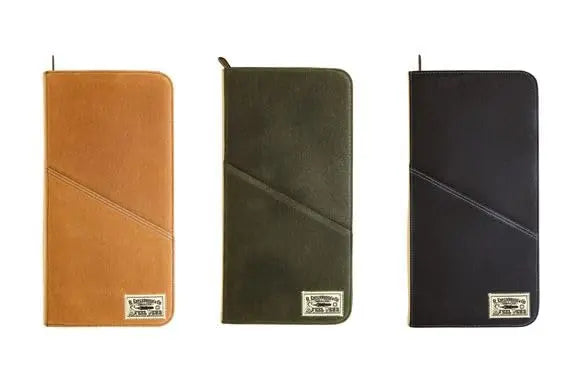 Esterbrook Canvas Collection - 40 Pen Zipper Case - Army Green - crosspenmall.com