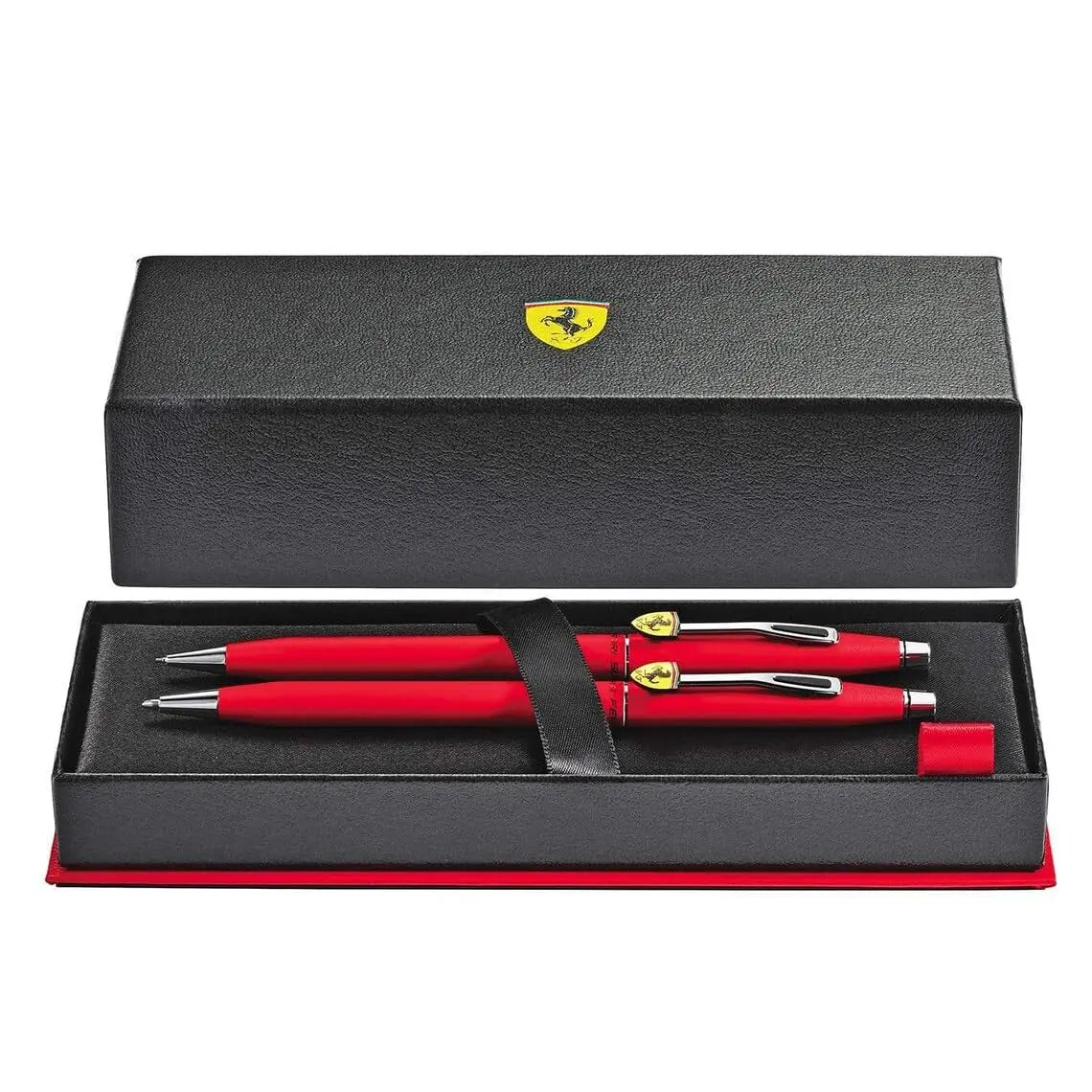 Cross Classic Century Collection for Scuderia Ferrari - Matte Rosso Corsa Red Ballpoint Pen/Pencil Set (FR0081-117) Cross