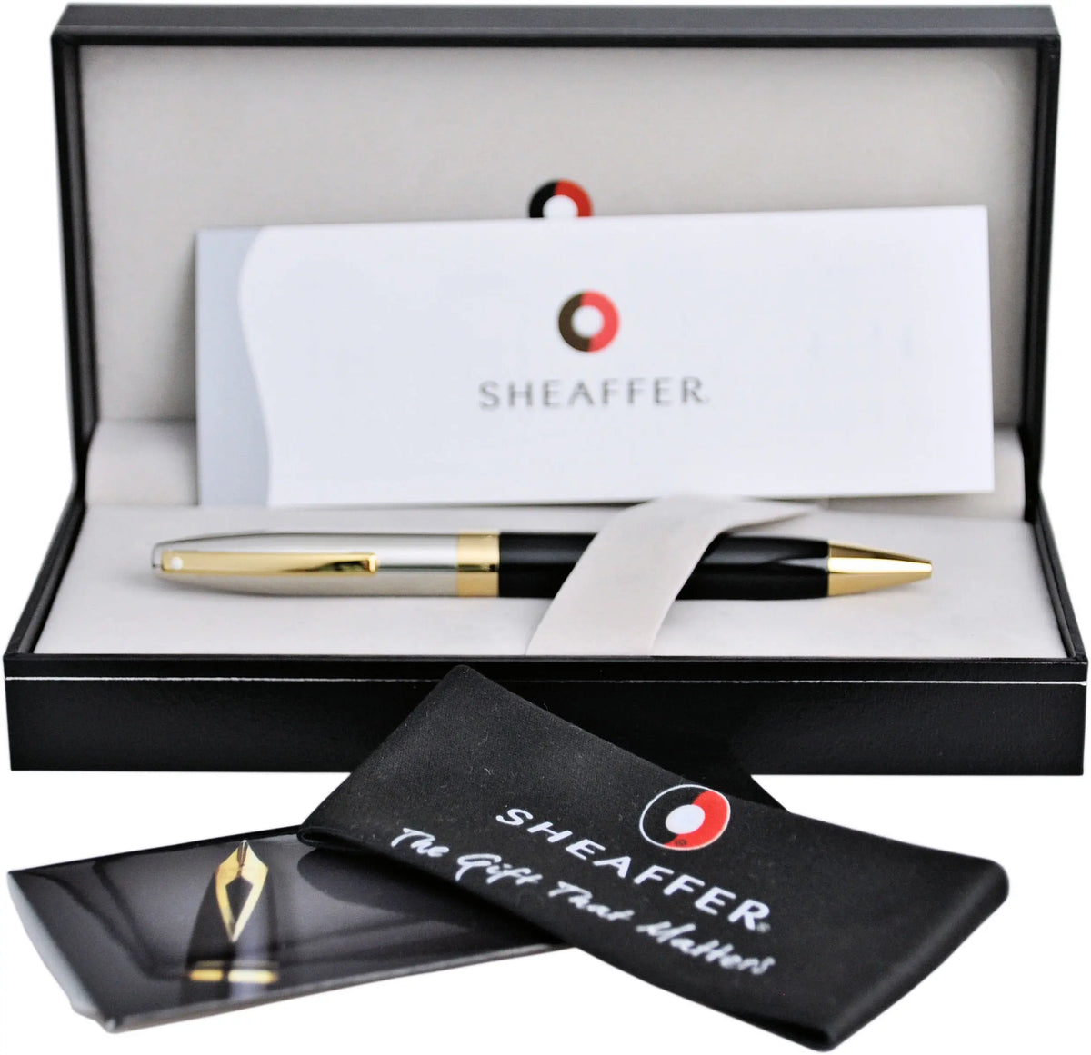 SHEAFFER legacy black lacquer Palladium ballpoint pen LEG9030BP cross