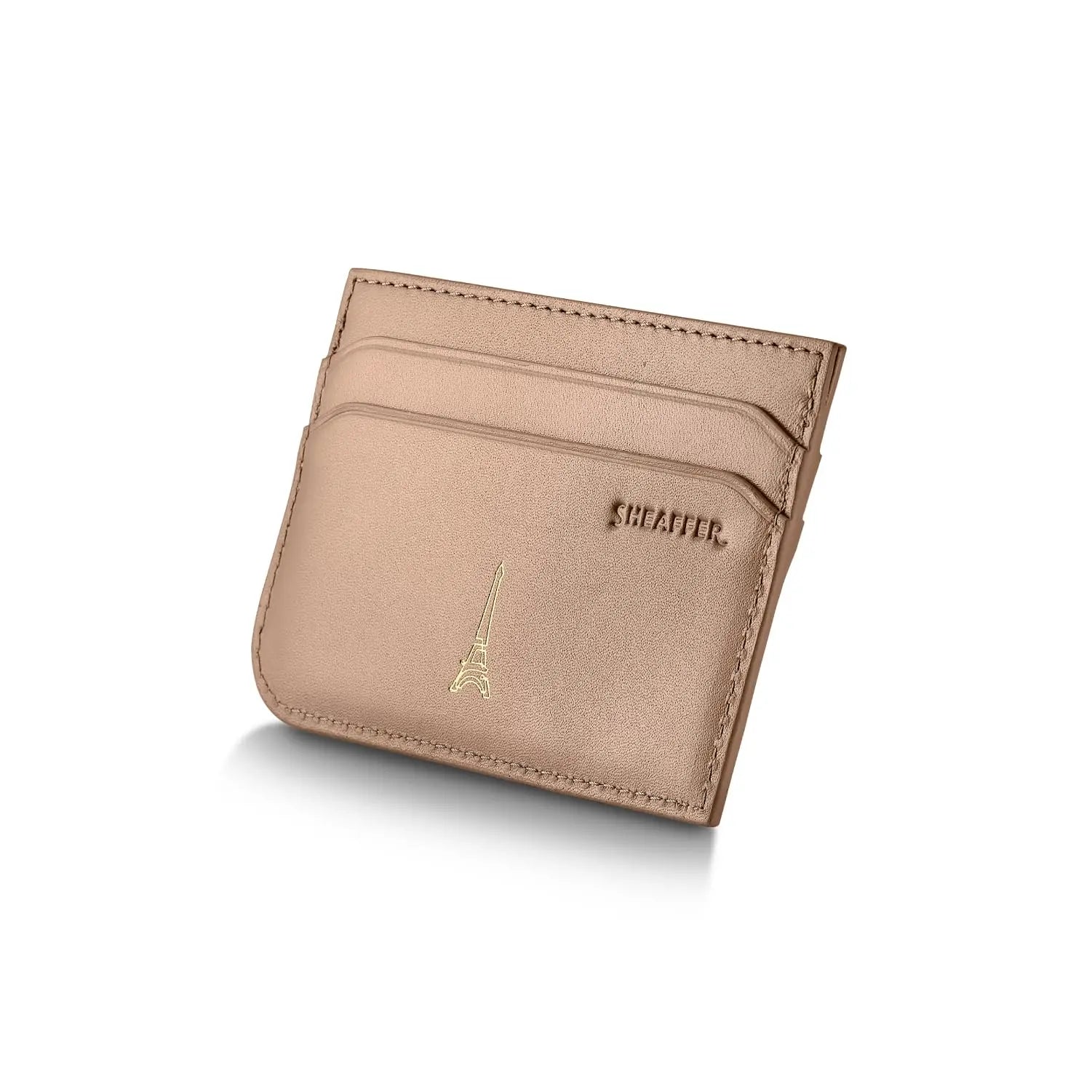 Sheaffer 100 Emily in Paris 9377 Collection, Champagne Gold Pen with PVD Gold Trims, Bow-Shaped Clip. Sheaffer