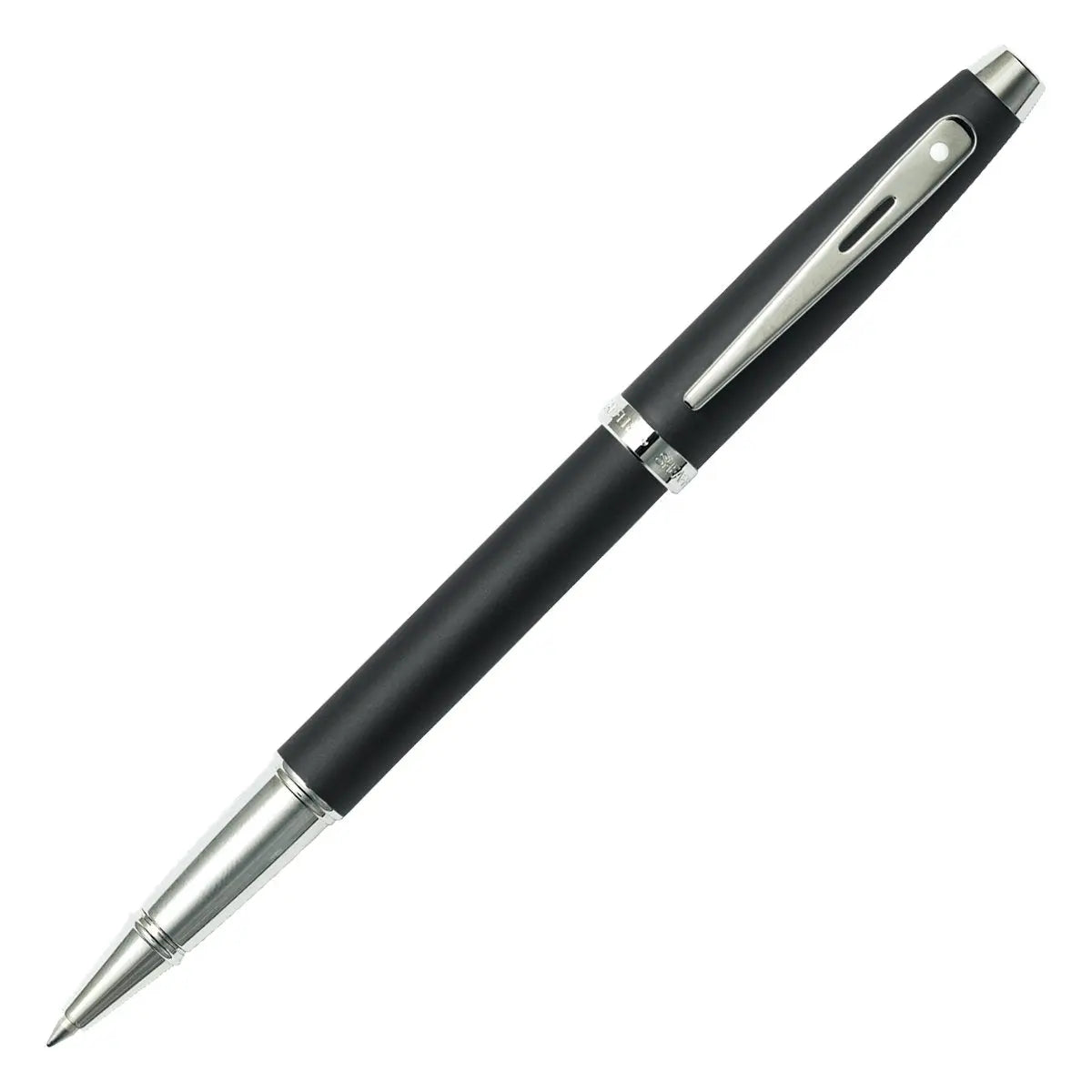 Sheaffer 100 Nickel Trim Rollerball, Matte Black Cap & Barrel (E1931751-30) Sheaffer