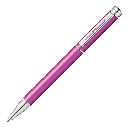 Sheaffer 200 Chrome Trim Ballpoint, Matte Metallic Pink (E2915651) - crosspenmall.com