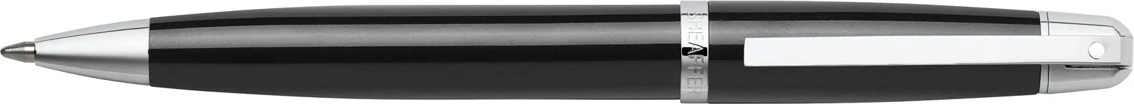 Sheaffer 500 Ballpoint Pen, Glossy Black, Chrome Plate Trim (E2933251) Sheaffer