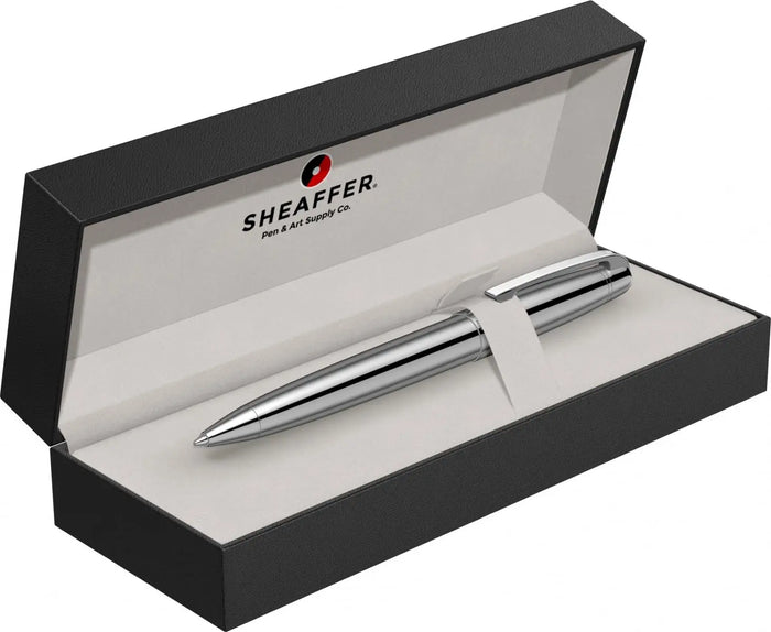 Sheaffer 500 Chrome Ballpoint Pen - [[{