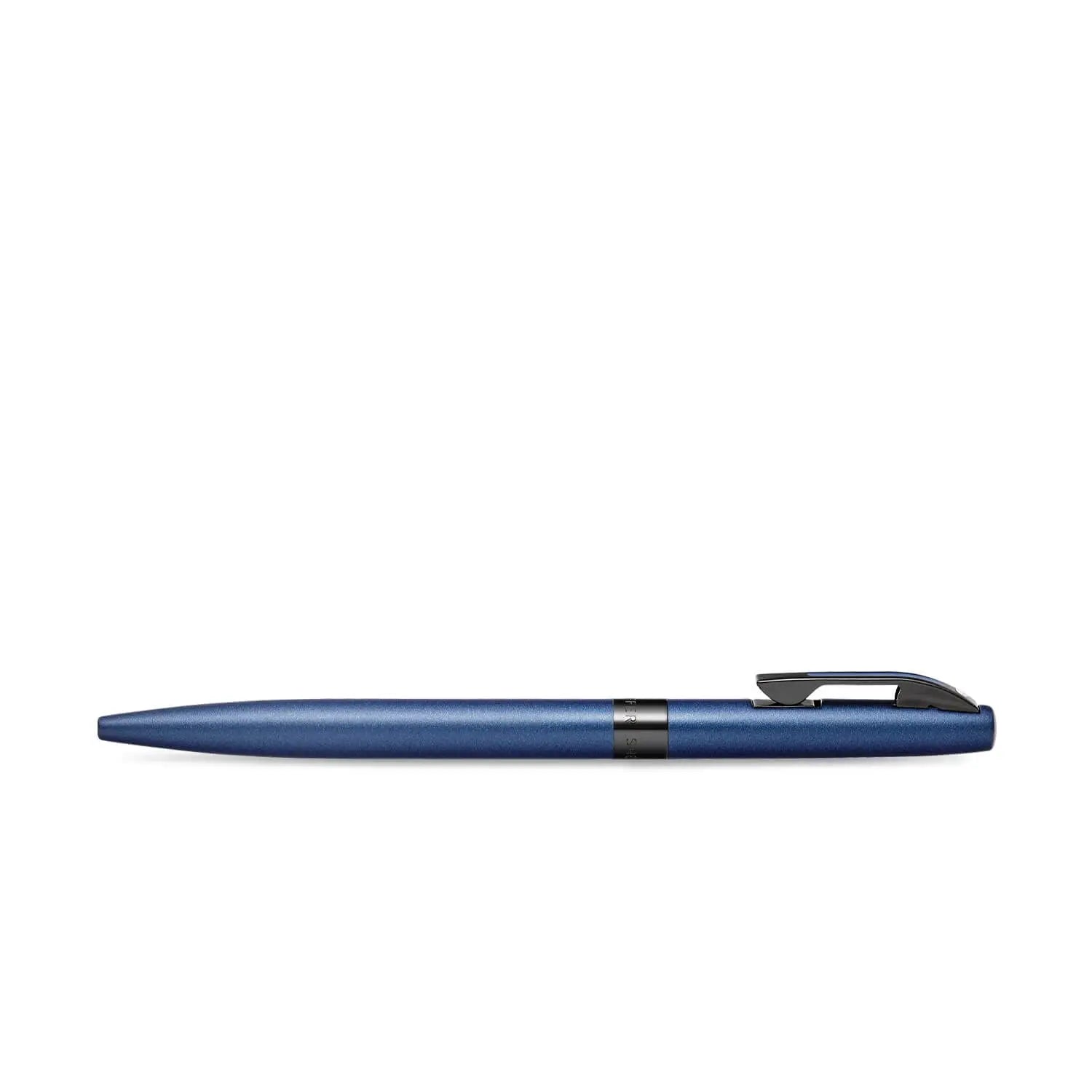 Sheaffer 9108 Reminder Lacquer Ballpoint Pen Matte Blue with Polished Black PVD Trim Sheaffer