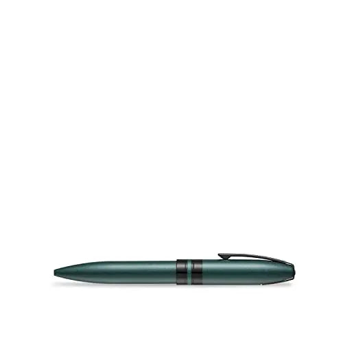 Sheaffer 9109 Icon Ballpoint Pen - Metallic Green with Glossy Black PVD Trim - crosspenmall.com