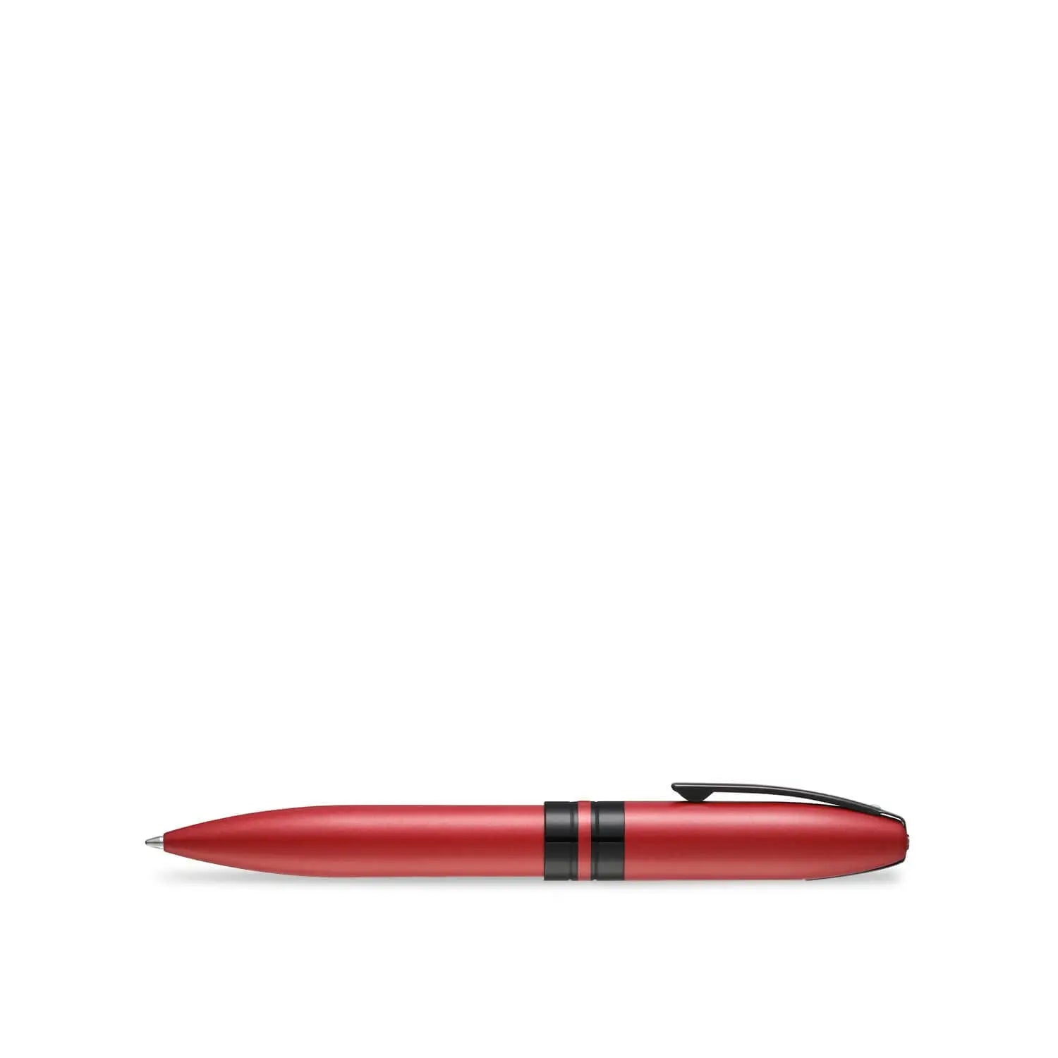 Sheaffer 9111 Icon Ballpoint Pen - Metallic Red with Glossy Black PVD Trim Sheaffer