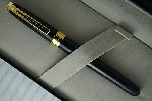 Sheaffer Cross Executive Companion Black Lacquer Signature Prelude Collection with 22KT Gold appointments Two Tone fine nib Fountain pen Sheaffer