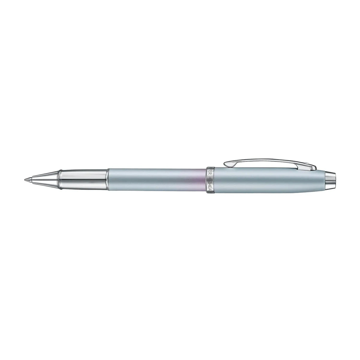Sheaffer Expressions 100 Blue and Pink Pearlised Gradient Rollerball Pen cross