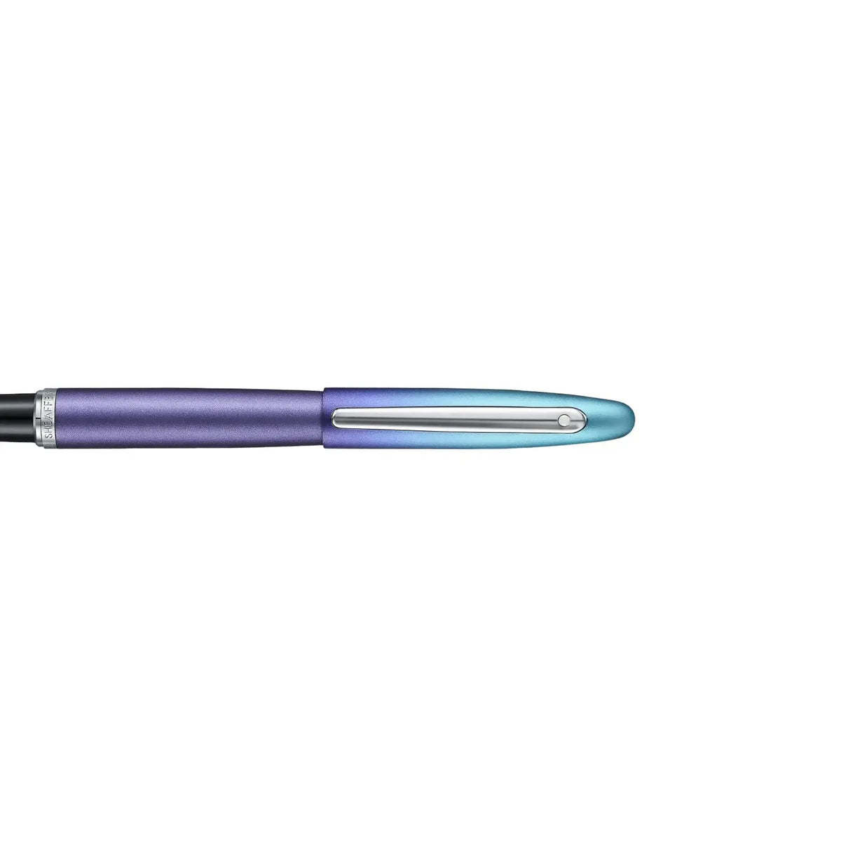 Sheaffer Expressions VFM 9430 Fountain Pen, Blue and Purple Pearlised Gradient, Fine Nib, Chrome-Plated Trims. cross