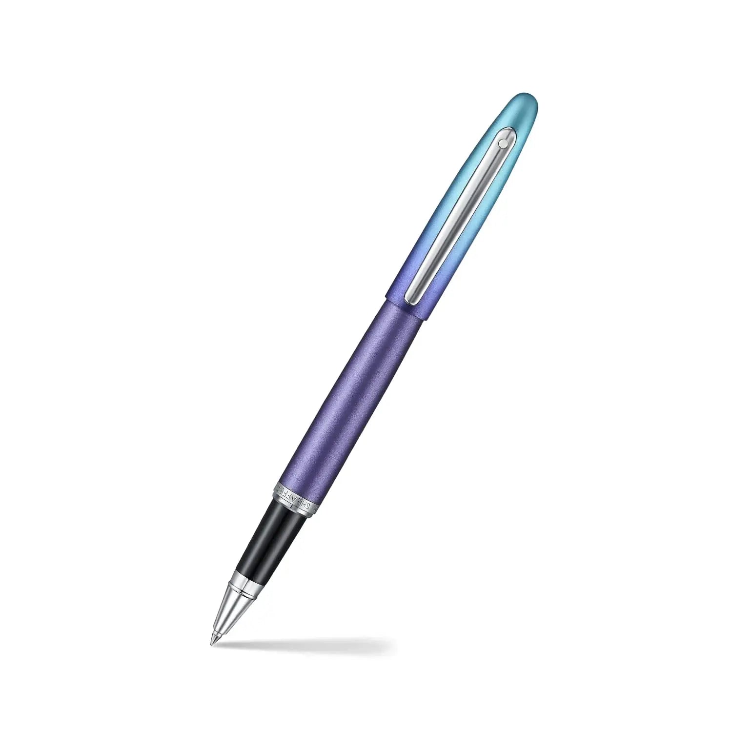 Sheaffer Expressions VFM 9430 Rollerball Pen, Blue and Purple Pearlised Gradient with Chrome-Plated Trims Sheaffer