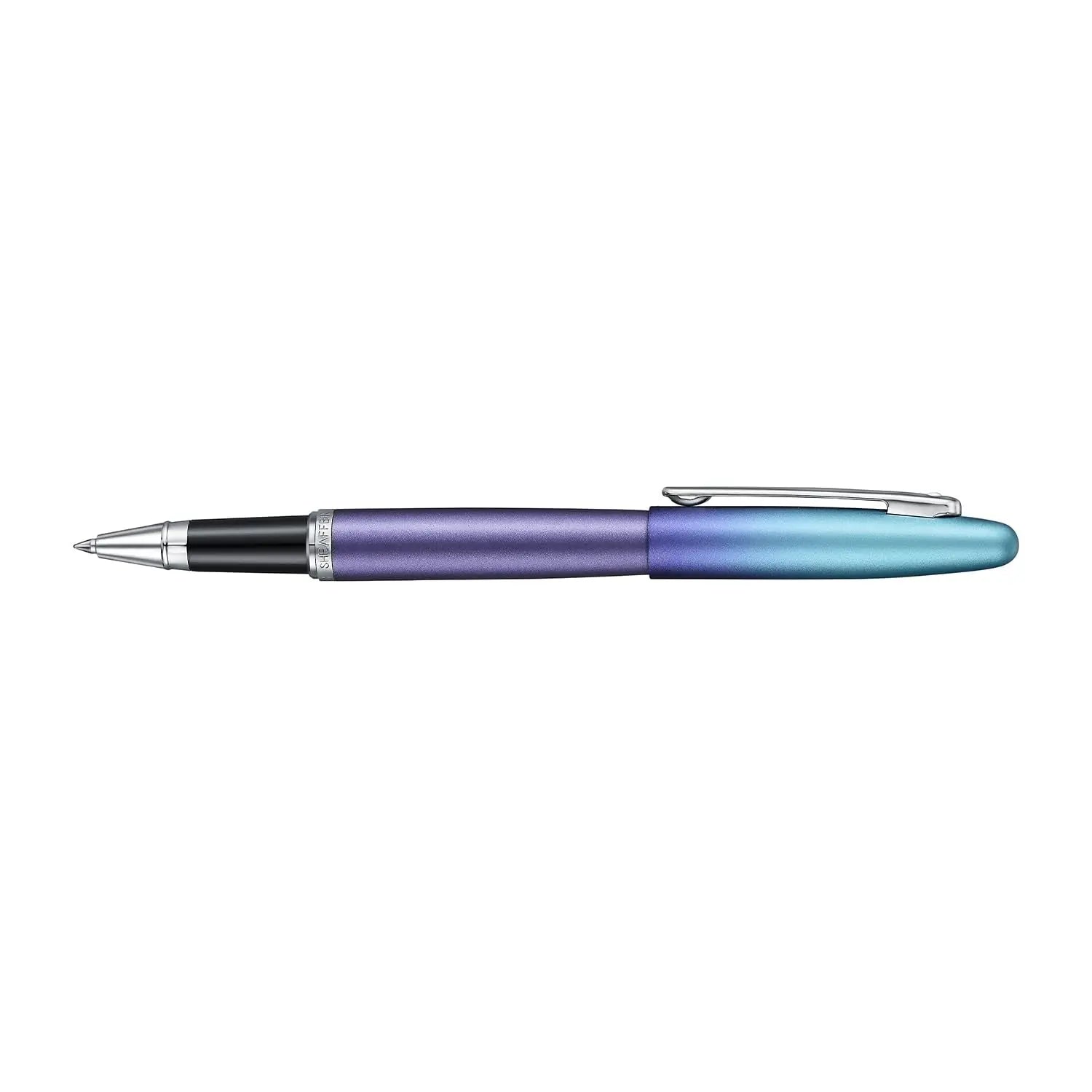 Sheaffer Expressions VFM 9430 Rollerball Pen, Blue and Purple Pearlised Gradient with Chrome-Plated Trims Sheaffer