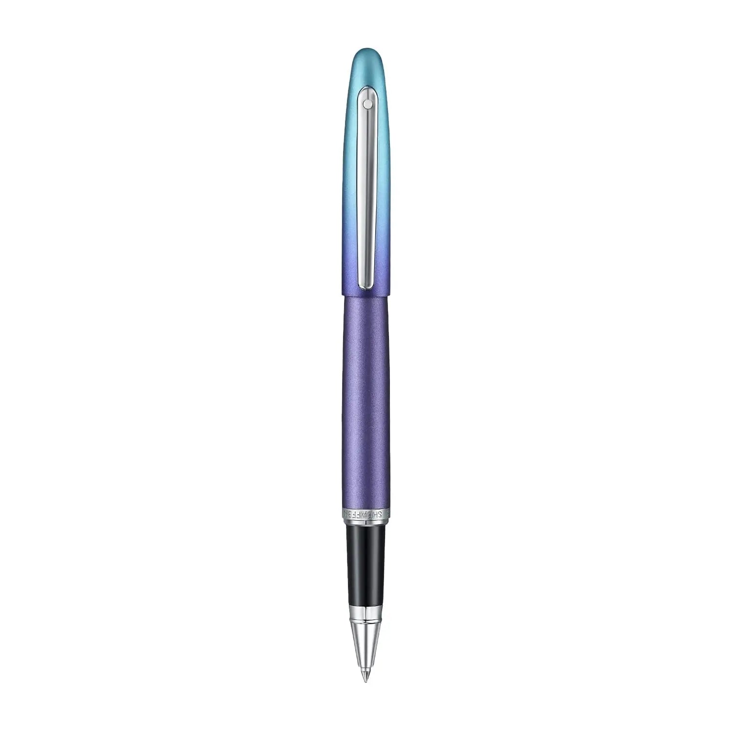 Sheaffer Expressions VFM 9430 Rollerball Pen, Blue and Purple Pearlised Gradient with Chrome-Plated Trims Sheaffer
