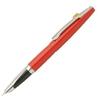 Sheaffer Ferrari Taranis, Rosso Corsa Barrel & Cap, Fountain Pen: Medium Nib - crosspenmall.com
