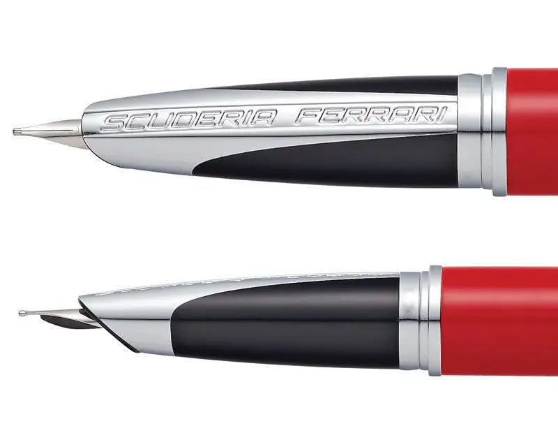 Sheaffer Ferrari Taranis, Rosso Corsa Barrel & Cap, Fountain Pen: Medium Nib - crosspenmall.com