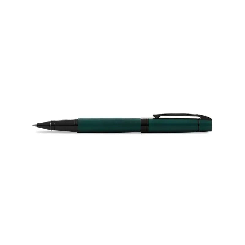 Sheaffer Gift 300 Lacquer Rollerball Pen – Matte Green with Polished Black Trim - crosspenmall.com