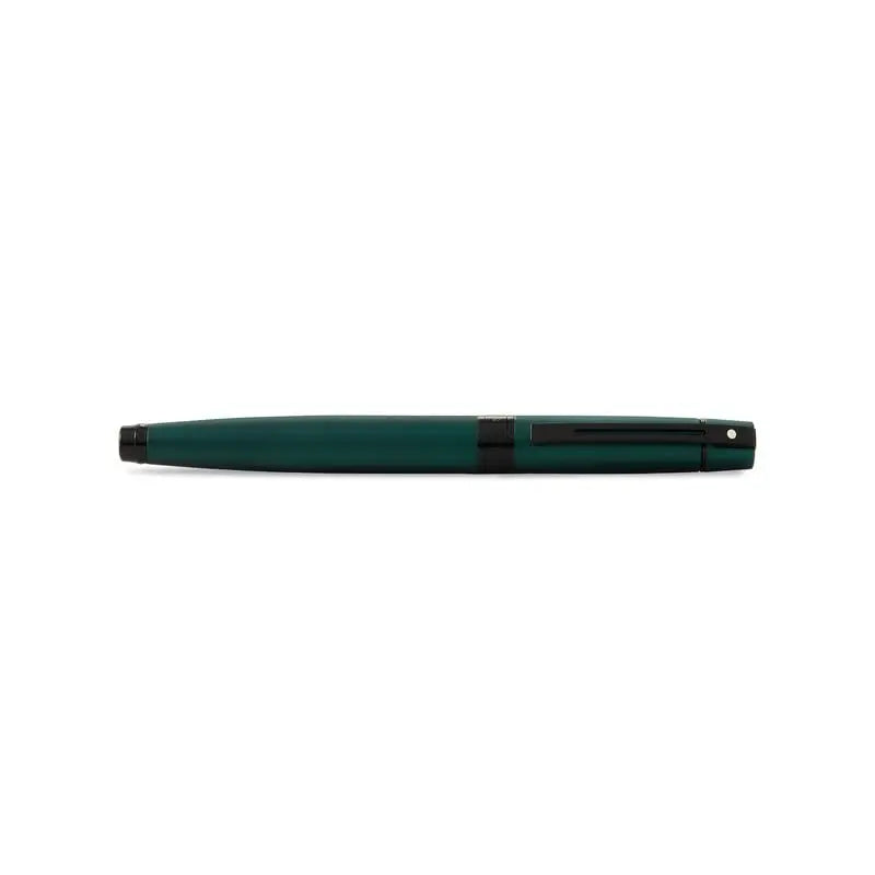 Sheaffer Gift 300 Lacquer Rollerball Pen – Matte Green with Polished Black Trim - crosspenmall.com