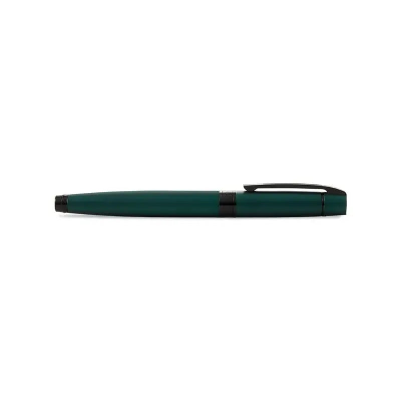 Sheaffer Gift 300 Lacquer Rollerball Pen – Matte Green with Polished Black Trim - crosspenmall.com