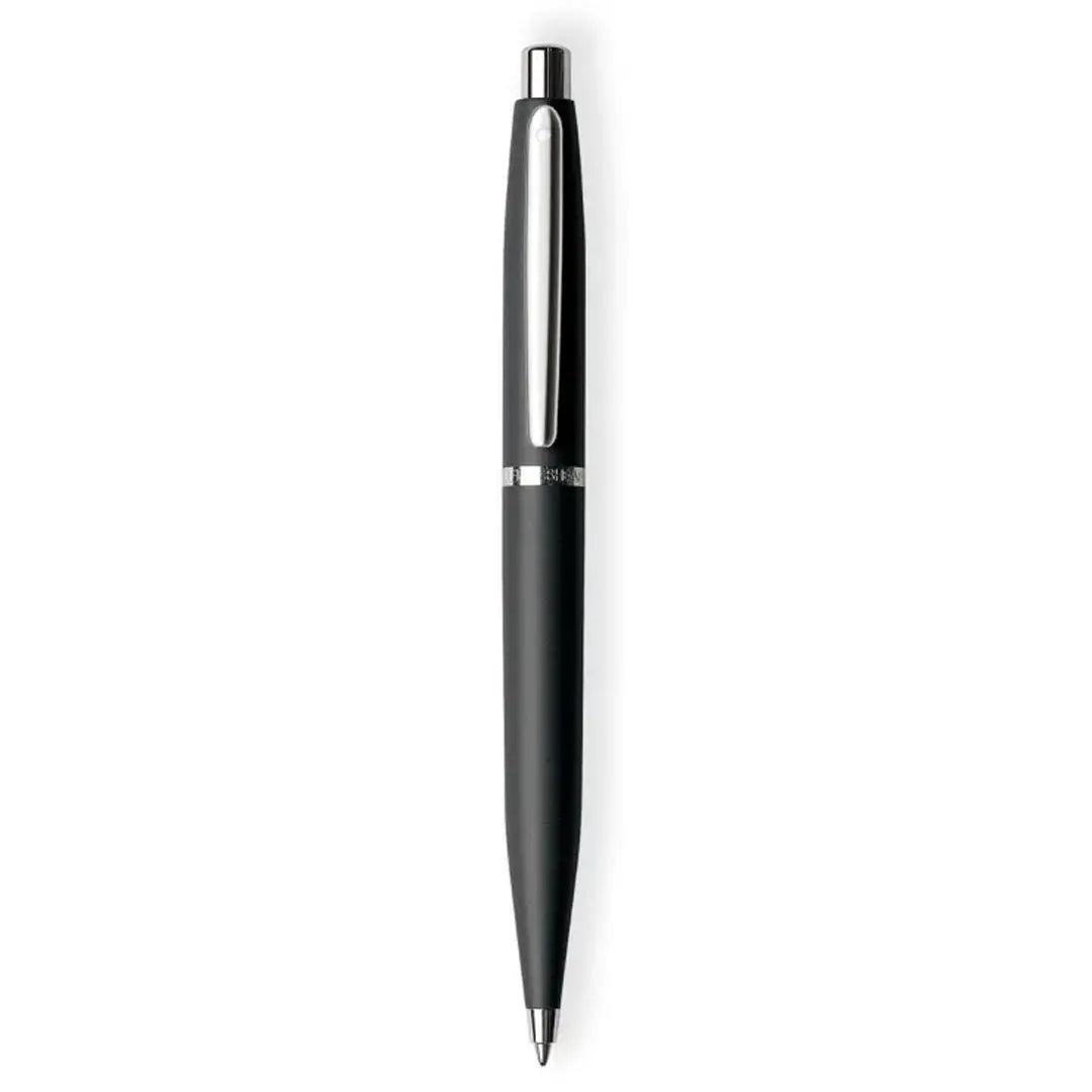 Sheaffer Gift Set ft. Matte Black VFM Ballpoint Pen with Chrome Trims and Small Notebook - My Store