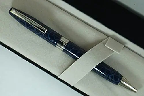 Sheaffer Hand made in USA Legacy Heritage Look of Leather Re-assuring Blue barrel and Palladium Appointments Ballpoint pen Sheaffer