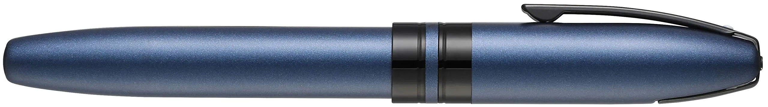 Sheaffer Icon Metallic Blue with Gloss Black PVD Appts. Fountain Pen - Fine Nib E0911043 Sheaffer