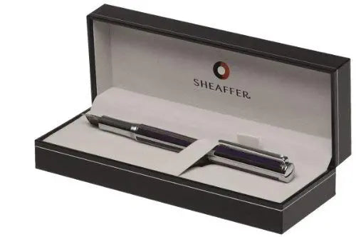 Sheaffer Intensity Fluted Chrome Fountain Pen (9238-0) Sheaffer