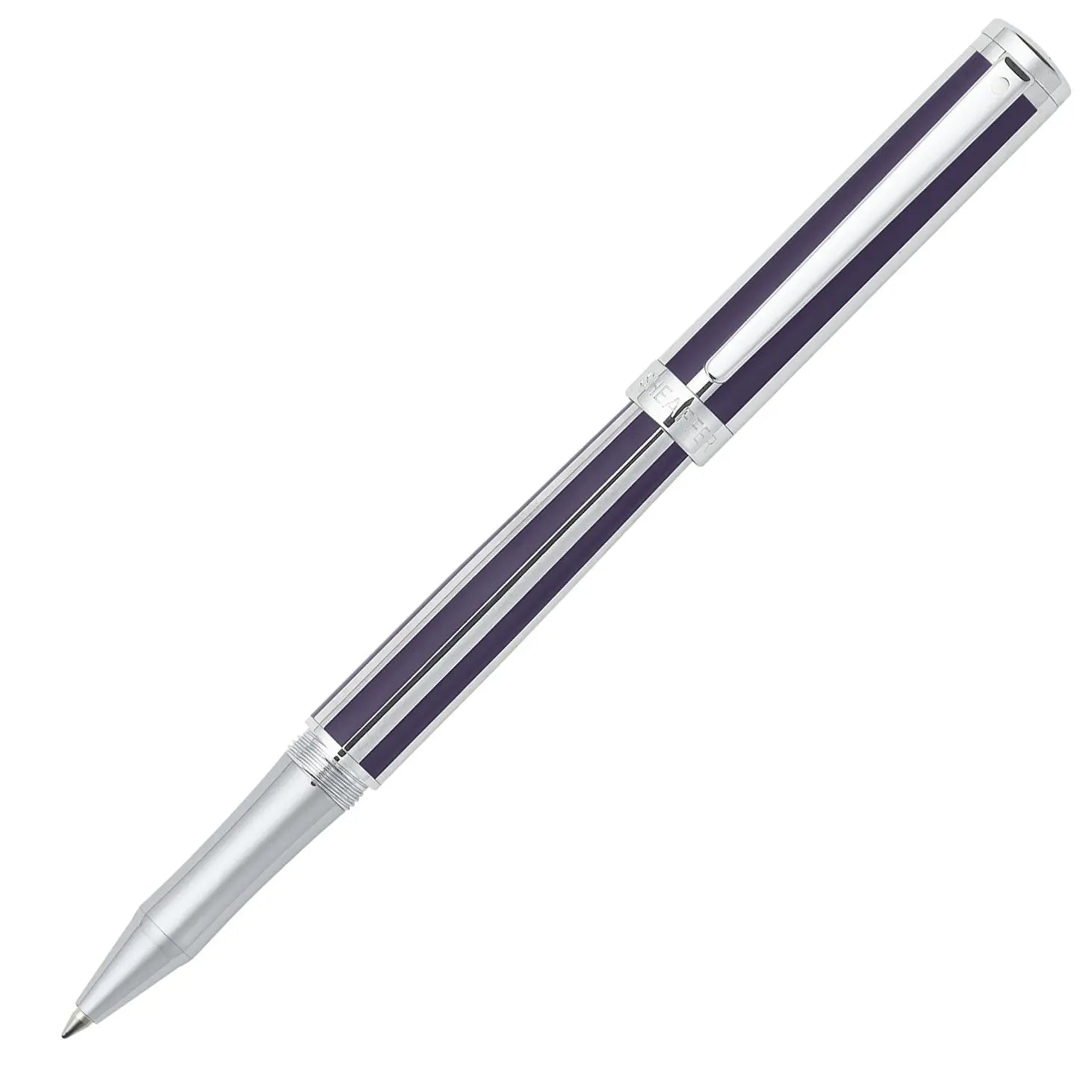 Sheaffer Intensity Striped Rollerball, Deep Violet (9232-1) - crosspenmall.com