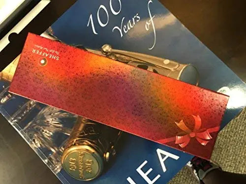 Sheaffer Made in The USA Legacy Heritage with Gold appointments Ball Pen and Sheaffer Gold Desk Watch Corporate Gift Set in Gift Box Sheaffer