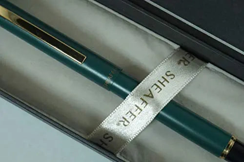 Sheaffer Made in The USA Signature Fashion Satin Royal Kelly Green with 22KT Gold Appointments Rollerball Pen Sheaffer