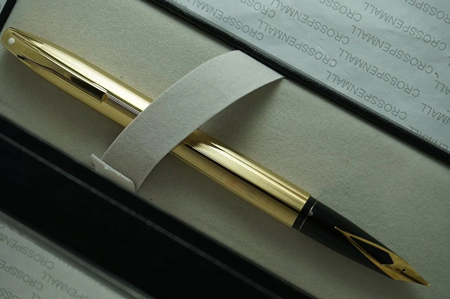 Sheaffer Made in the USA Triumph imperial 23KT Gold Fine nib Fountain Pen with 23KT Gold barrel and appointments -Fine nib, Sheaffer